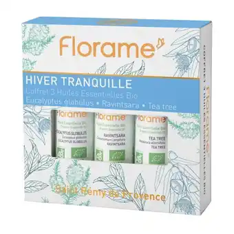 Coffret d'huiles essentielles hiver tranquille