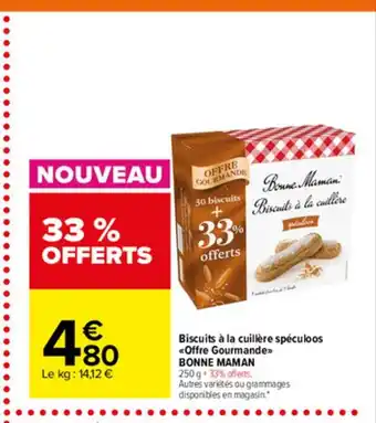 Carrefour Market Biscuit à La Cuillère Spéculoos offre