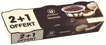 U Express TIRAMISU SAVEURS offre