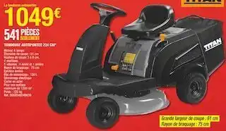 Tondeuse autoportee 224 cm3
