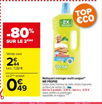 Carrefour Market Nettoyant Ménager Multi-Usages offre