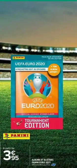 Albums Et Blisters Panini Euro 2021