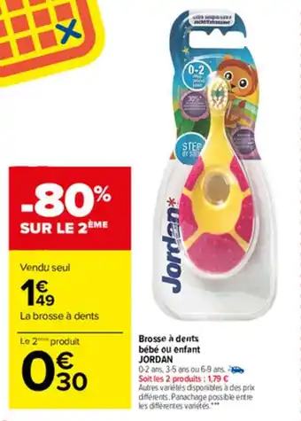Carrefour Market Brosse à Dents offre