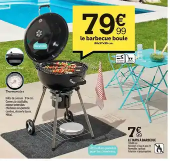 Centrakor Le Barbecue Boule, Le Tapis à Barbecue offre