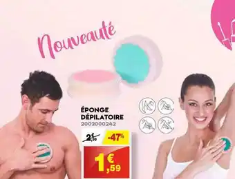 Eponge Depilatoire