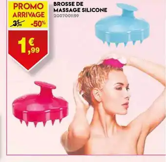 Maxi Bazar Brosse De Massage Silicone offre