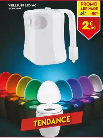 Maxi Bazar Veilleuse Led Wc offre