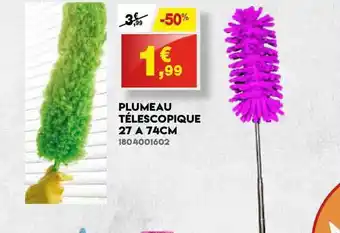 Plumeau Telescopique 27 A 74cm