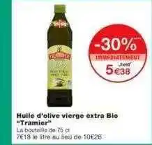 Monoprix Huile D'olive Vierge Extra Bio offre