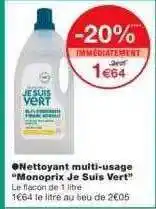 Monoprix Nettoyant Multi-usage offre