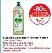Monoprix Liquide Vaisselle offre