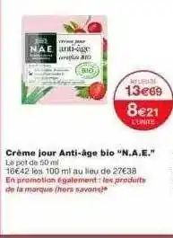 Monoprix Crème Jour Anti-âge Bio offre