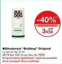 Monoprix Déodorant offre