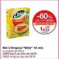 Monoprix Blé L'original offre