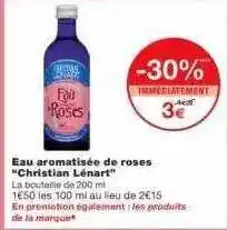 Monoprix Eau Aromatisée De Roses offre