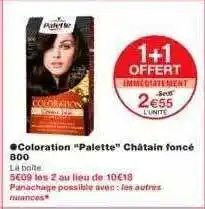 Monoprix Coloration offre