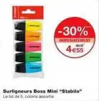 Surligneurs Boss Mini
