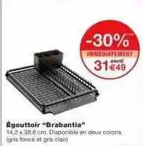 Monoprix égouttoir offre