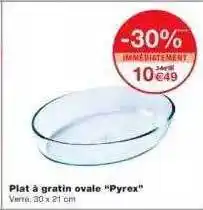 Monoprix Plat à Gratin Ovale offre