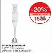 Monoprix Mixeur Plongeant offre