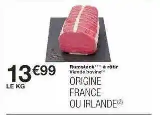 Monoprix Viande Bovine : Rumsteck à Rôtir offre