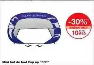 Monoprix Mini But De Foot Pop Up offre