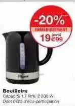 Monoprix Bouilloire offre