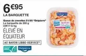Monoprix Queue De Crevettes 51-60 offre