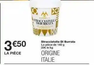 Monoprix Stracciatella Di Burrata offre