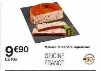 Monoprix Mousse Forestière Supérieure offre