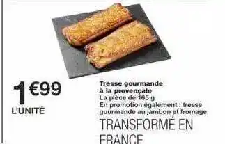 Monoprix Tress Gourmande à La Provençale offre