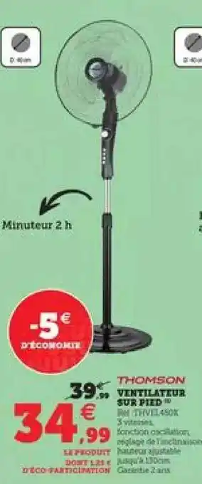 Ventilateur Sur Pied Thomson