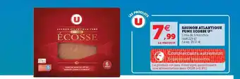 Super U Saumon Atlantique Fumé écosse U offre