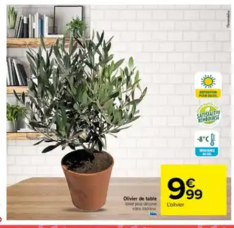 Carrefour Market Olivier de Table offre