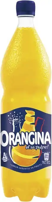 Spar ORANGINA et sa pulpe offre