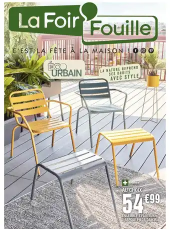 Ensemble 1 Fauteuil +1 Repose Pieds Daïkiri