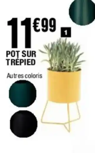 La Foir'Fouille Pot Sur Trépied offre