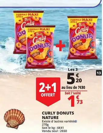 Curly Donuts Nature
