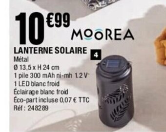 La Foir'Fouille Lanterne Solaire offre
