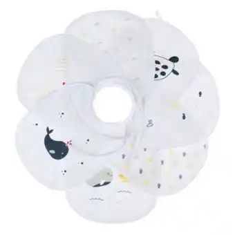 Stokomani Lot de 7 bavoirs à lacets offre