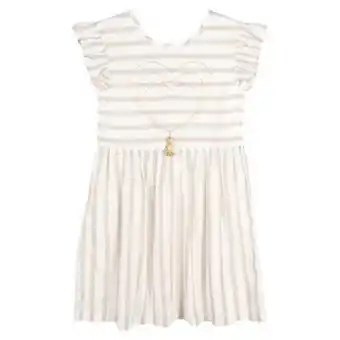 Stokomani Robe avec volants et broderie 3/6 ans offre