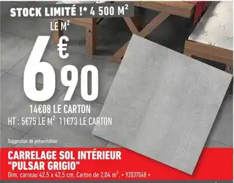 Carrelage Sol Intérieur