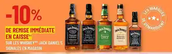 Les Whiskey Jack Daniel's