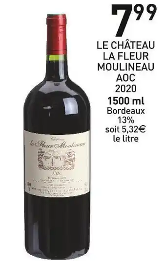 Le château la fleur moulineau le château la fleur moulineau aoc 2020