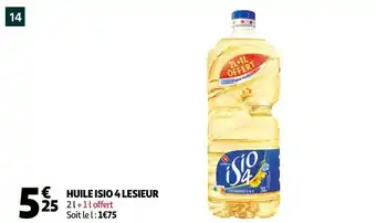 Auchan Lesieur huile isio 4 offre