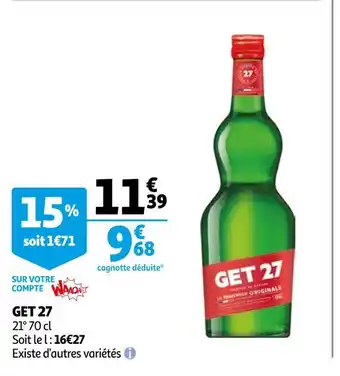 Auchan Get 27 get 27 offre