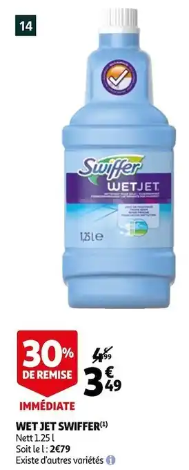 Auchan Swiffer wet jet offre