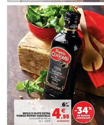 U Express Huile D'olive Extra Vierge Pietro Coricelli offre
