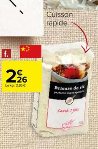 Carrefour Cuisson rapide offre