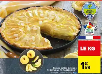 Carrefour Pomme golden delicious offre